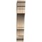 Ekena Millwork Balboa Traditional Rough Sawn Bracket, Douglas Fir, 4"W x 22"D x 22"H BKT04X22X22BOA01RDF - alternate 4